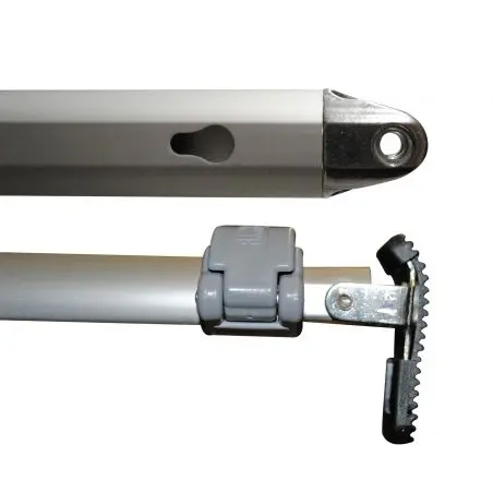 Napellenző támasztó láb - lakókocsi bolt balra, 310-440 cm
