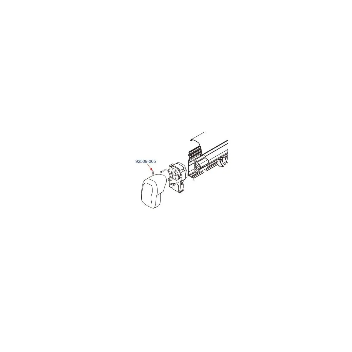 Buton - pentru copertine Fiamma, set de 4