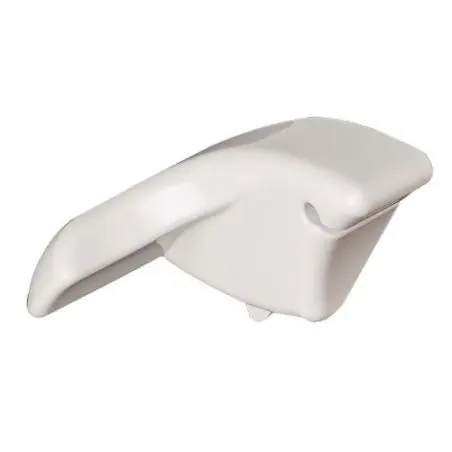 Előlapi rögzítő - bal F65, Polar White