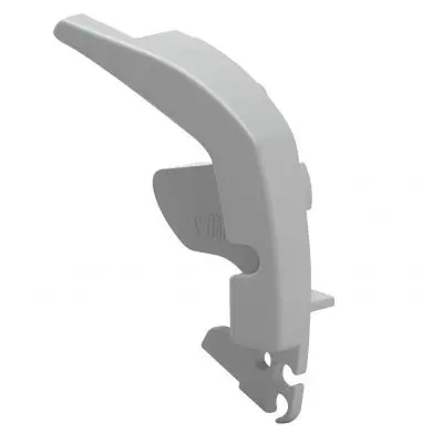 Fixare pe panoul frontal - F80 stânga, alb polar