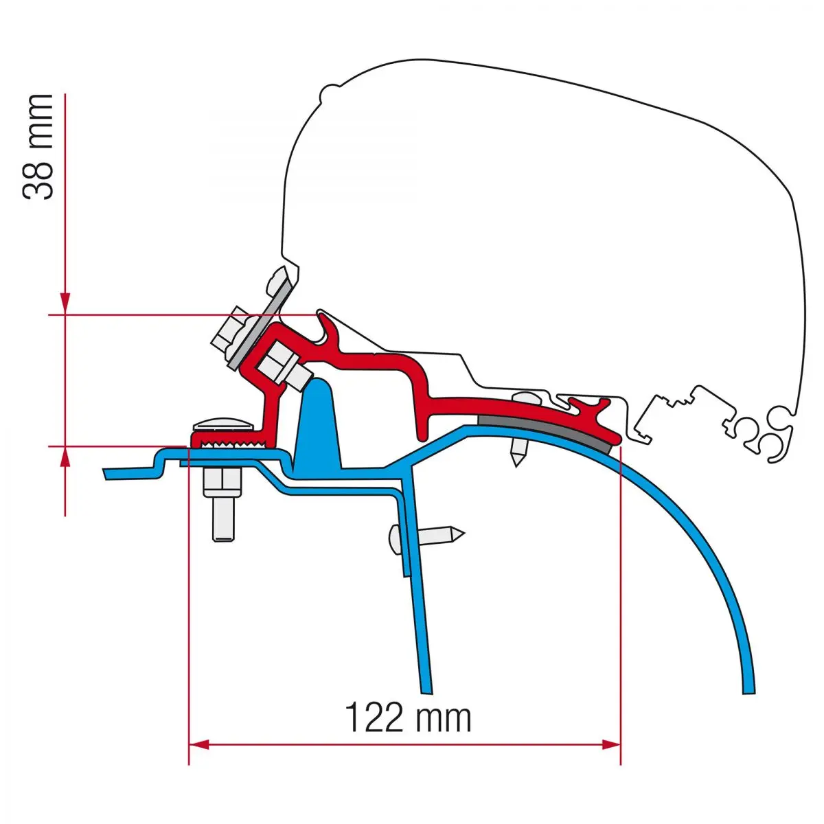Kit Renault Master H2 - Adaptor F65