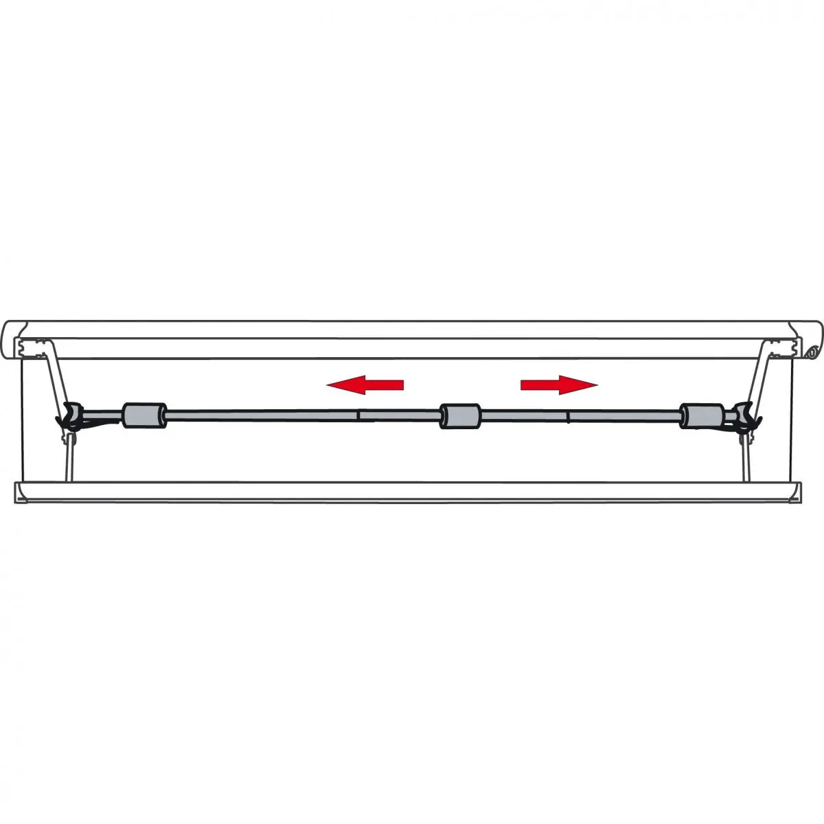 Crossbar Magicrafter - 250 - 400 cm