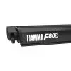 Fiammastore F80L 450 Deep Black - Farba tkaniny Royal Grey