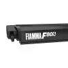Fiammastore F80L 600 Deep Black - culoare țesătură Royal Grey