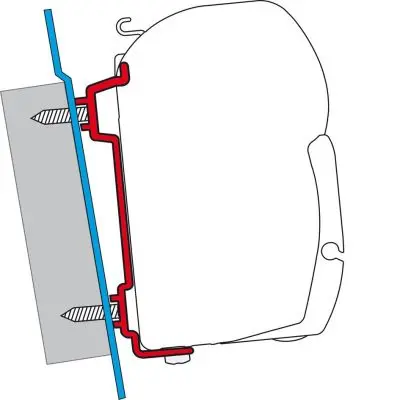 Ford Transit készlet (magas tető) - Napellenző adapter F45
