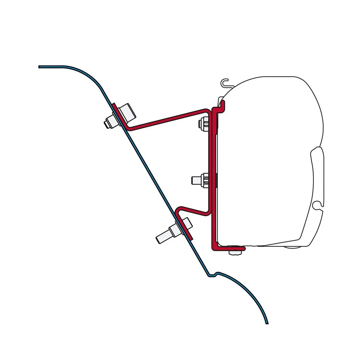 Kit Sprinter H3 - Adaptor pentru copertina F45