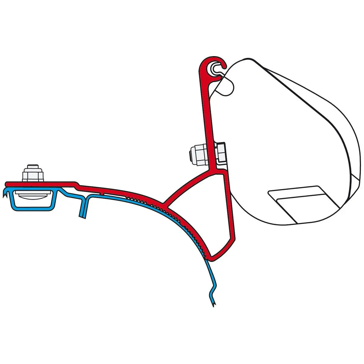 Kit VW T5/T6 Multivan / Transporter - Adapter Kit F35 Pro