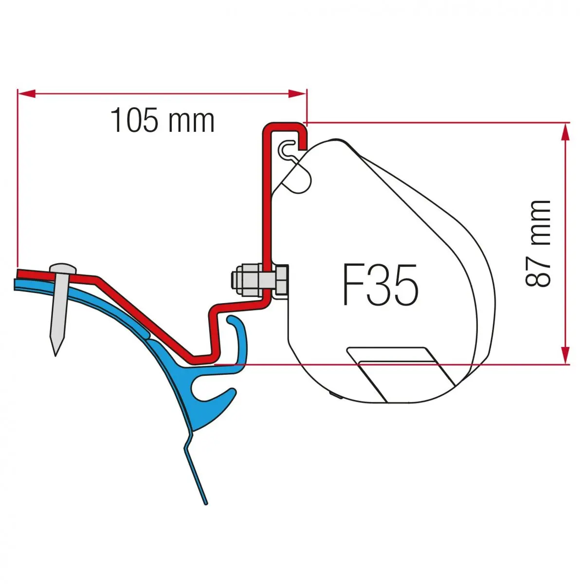 Kit VW T6 Kepler - F35-höz