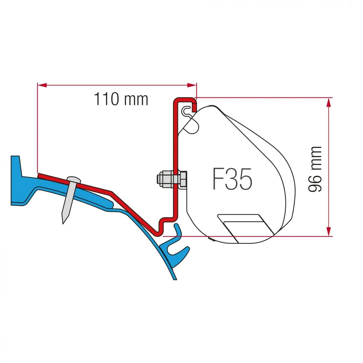 Ford Custom Capland/Capfun készlet - F35-höz