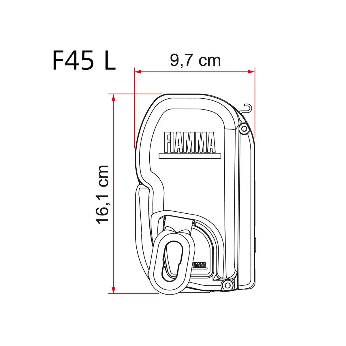 Fiammastore F45 - 260 Alb Polar, Albastru Regal