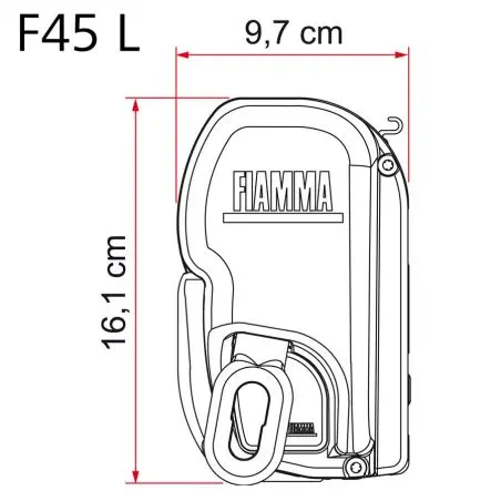 Fiammastore F45 - 425 Polárna biela, kráľovská sivá
