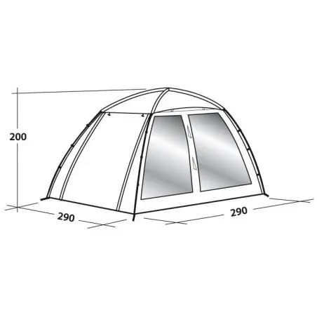 Pavilon nappali sátor - 290x200x290 cm