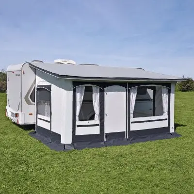 Teilzelt Friesland - Gre 300 x 240 cm / Einzug mitte