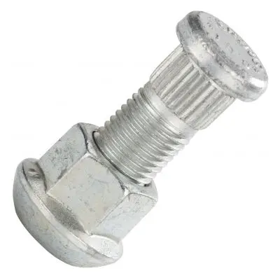 Kolieskové čapy/skrutky - M14 x 1,5 x 40 mm, pozinkované