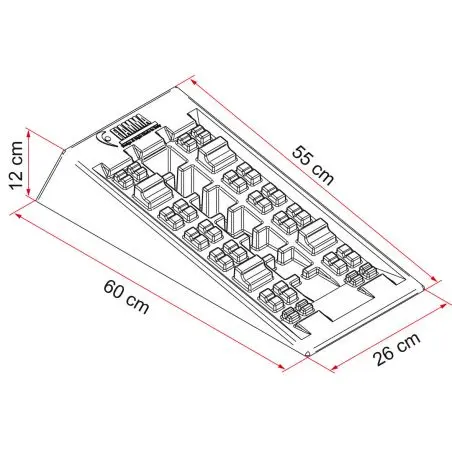 Rámpa szintrendszer - Jumbo, 2 db