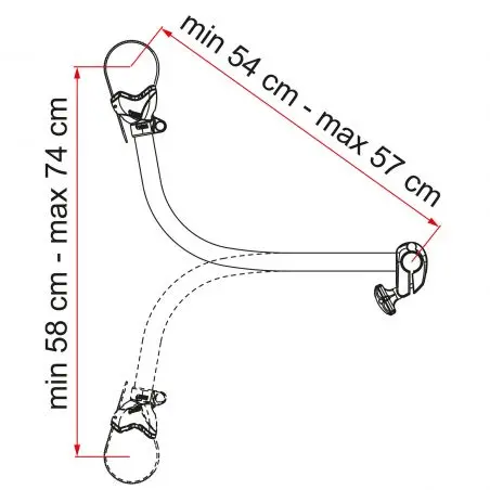 Držiak na bicykel Bike-Block Pro S - 4, čierny