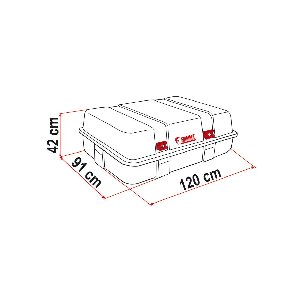 Ultra Box felső - 120x42x91cm
