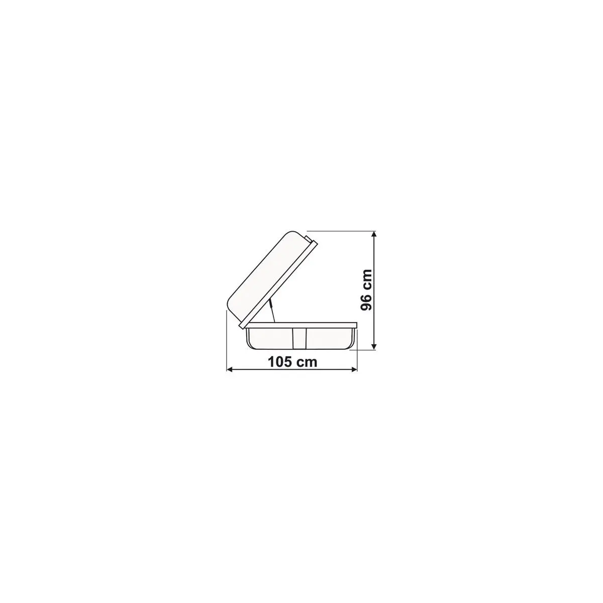 Ultra Box Top - 120 x 42 x 91 cm