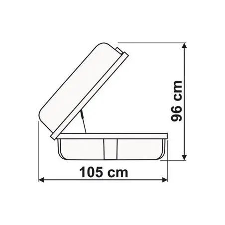 Ultra Box Top - 120 x 42 x 91 cm