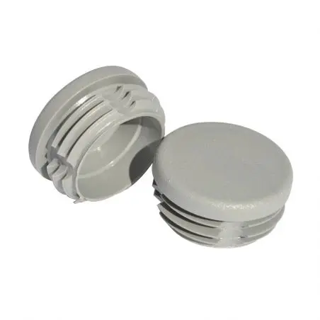 Csővég dugók - 2 db 30 mm-es szürke készlet