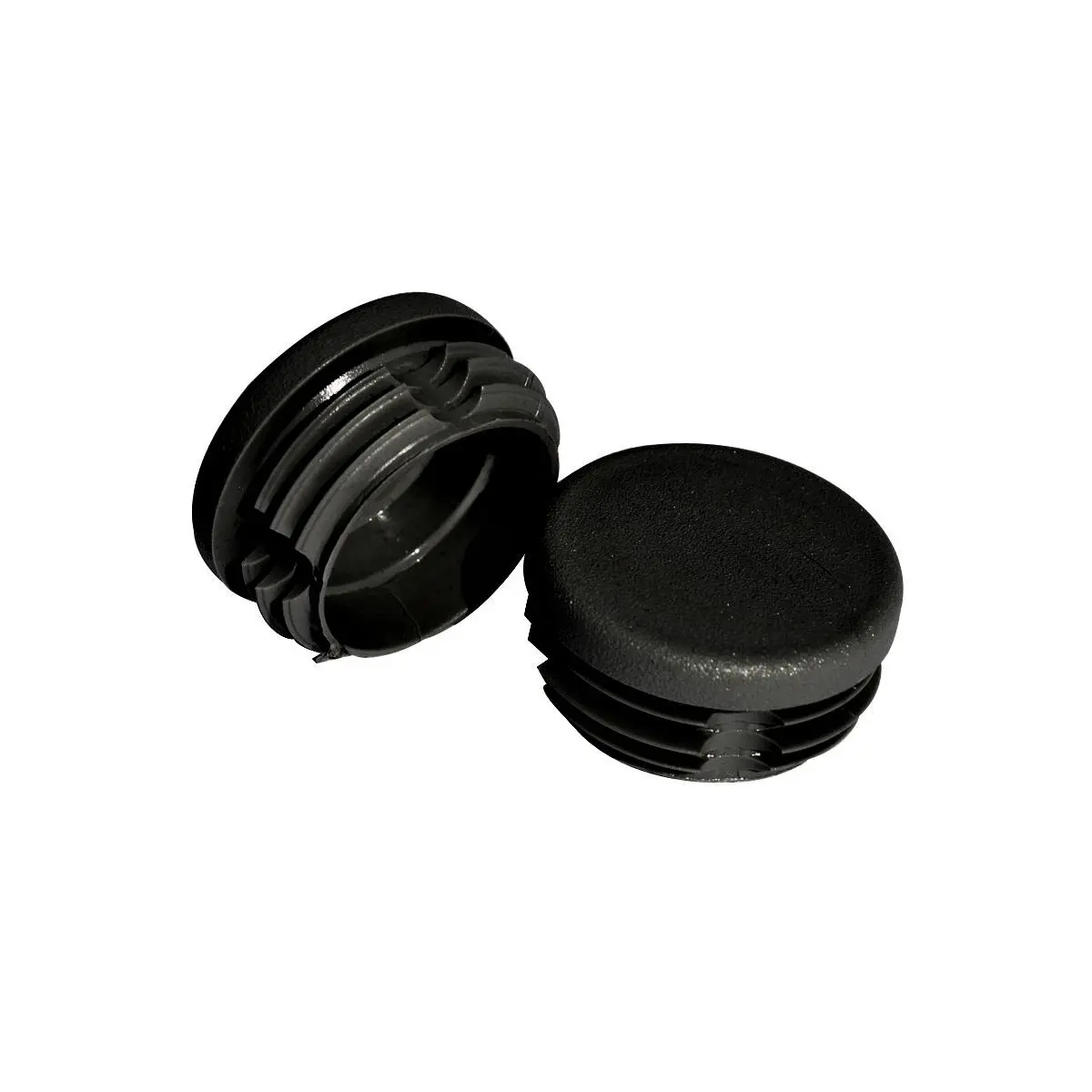 Rohrendstopfen - 2 Stck, 30 mm schwarz
