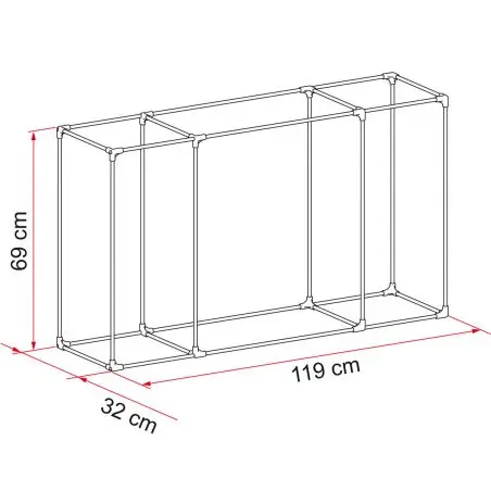 Súprava Rám Cargo Back