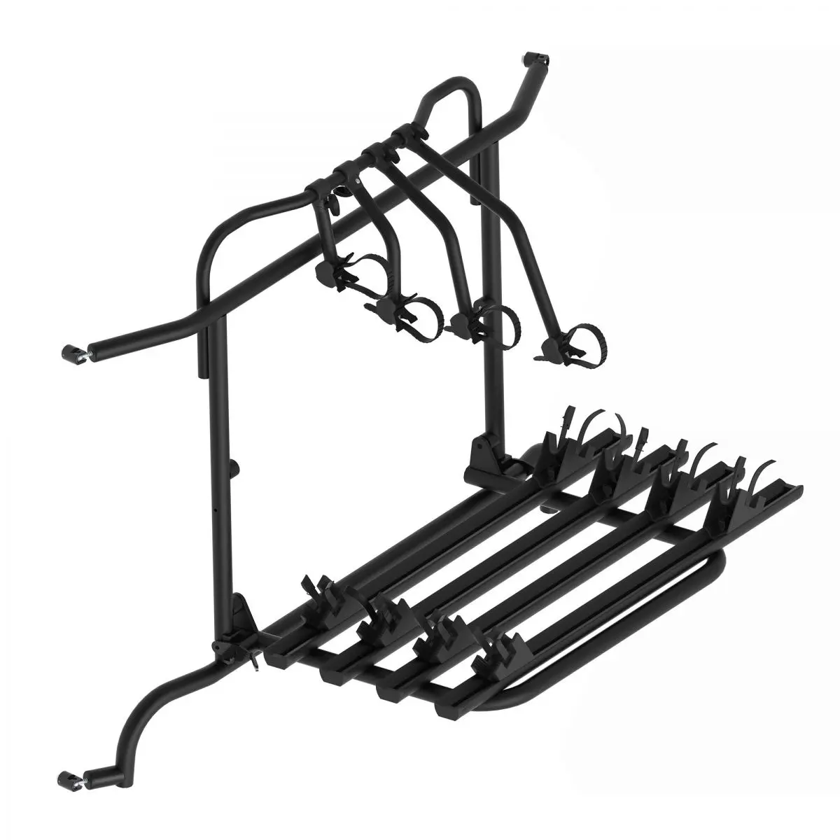 Suport pliabil pentru biciclete Renault Master - din 2010, negru pentru 4 biciclete