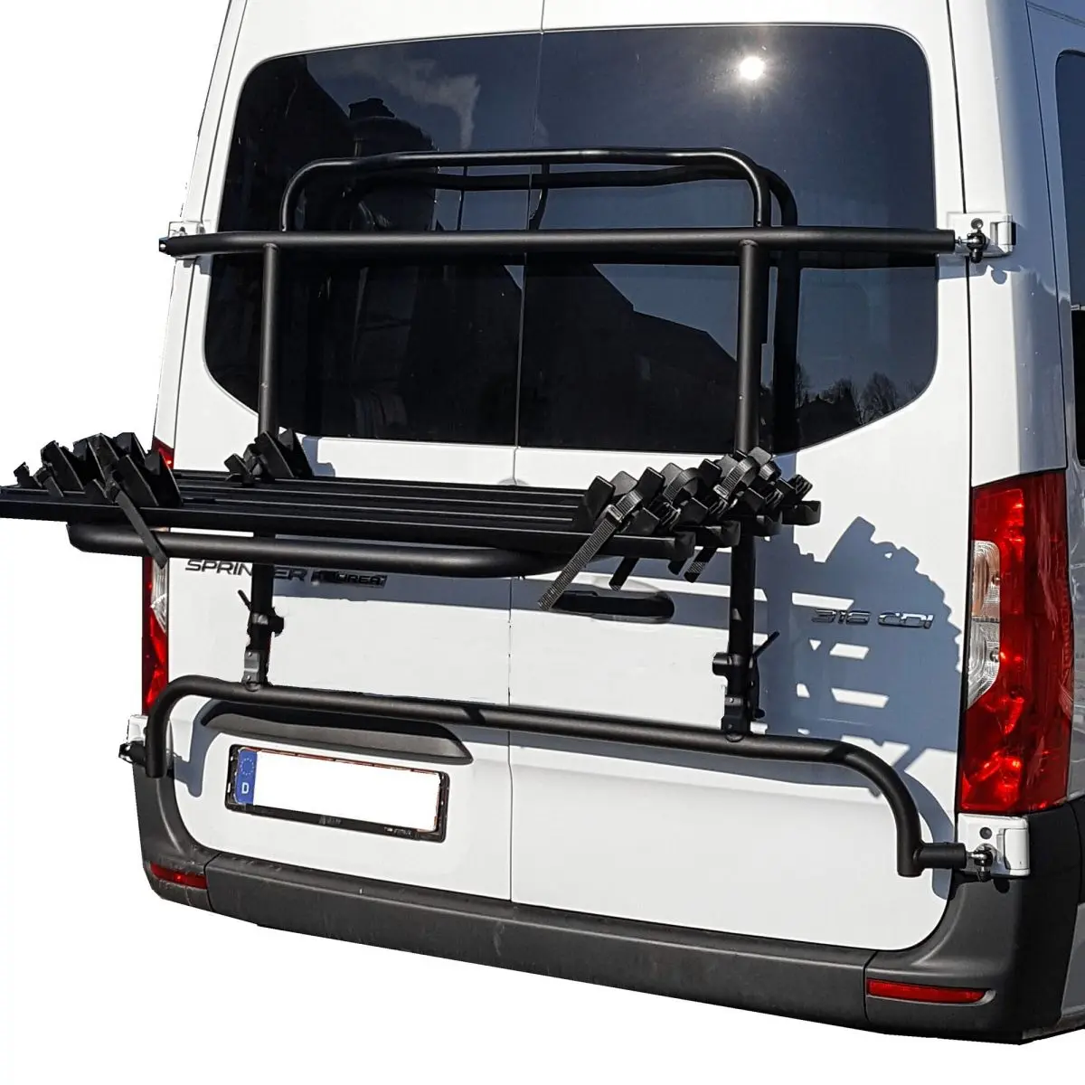 EuroCarry kerékpártartó - VW Crafter 2006-2016, 4 kerék