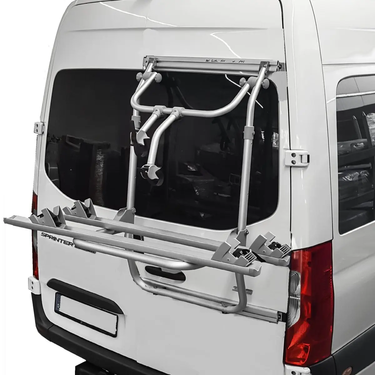 Suport de biciclete EuroCarry - Sprinter, Crafter, argintiu, negru de la BJ 18