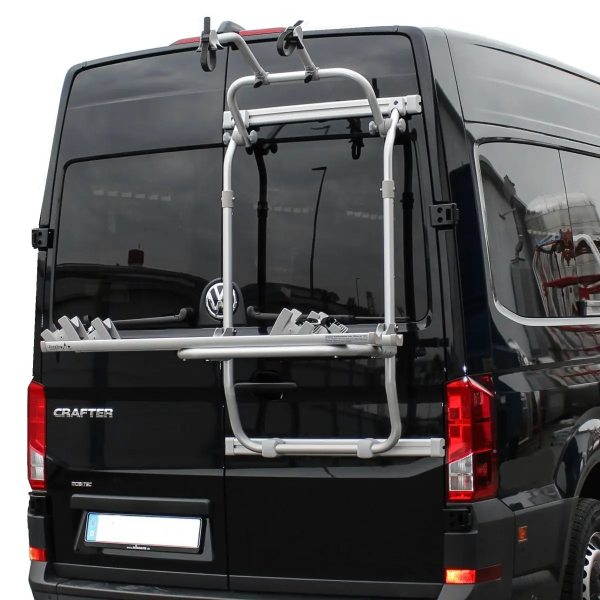 EuroCarry kerékpártartó - VW Crafter 2017, ezüst, fekete