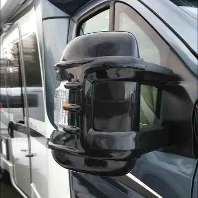 Tükörvédelem - fekete, Fiat Ducato-hoz 2007-től