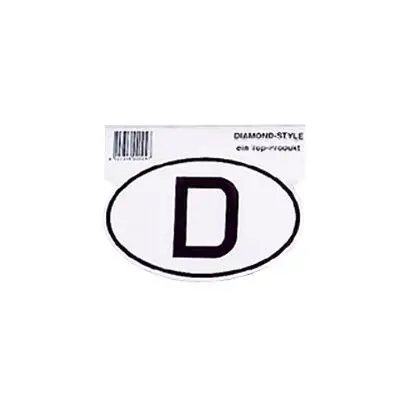 Placa nationala Germania - 8 x 5,3 cm