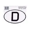 Placa nationala Germania - 8 x 5,3 cm