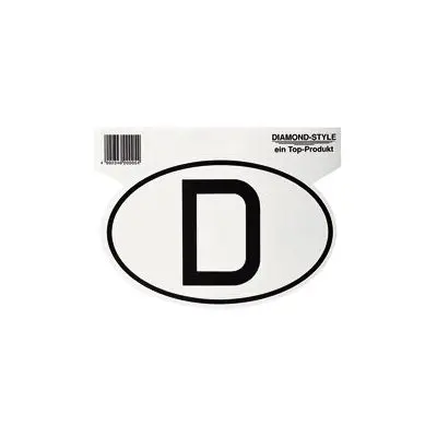 Placa nationala Germania - 18 x 12 cm