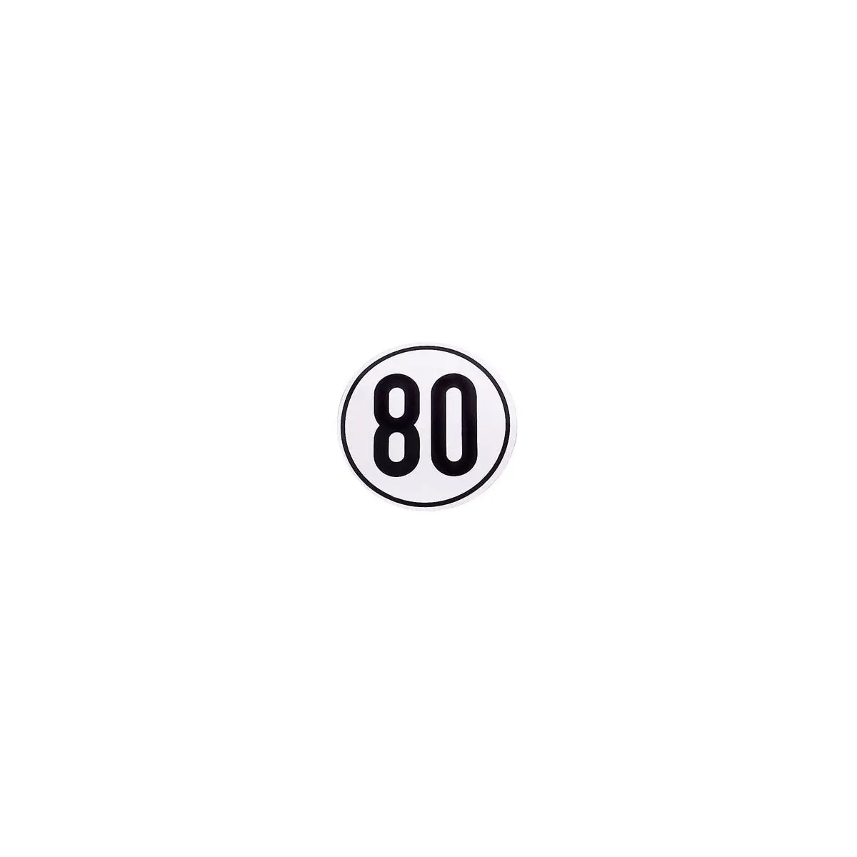 Marcajul de 80 km/h