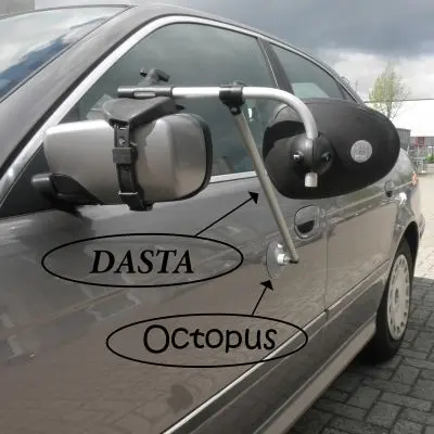 Brat suport rulota oglinda Dasta - cu ventuza electrica Okopus