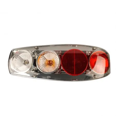 Kombinované zadné svetlo Caraluna II Plus Chromium - obytný automobil, pravé