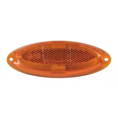 Lumină de contur, LED oval - portocaliu