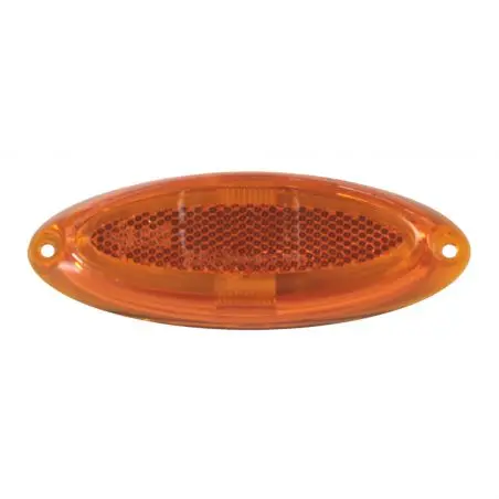 Lumină de contur, LED oval - portocaliu
