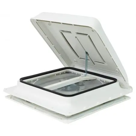 Capota de acoperiș Turbo Vent - albă