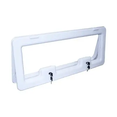 Servisná klapka Crusader Athos - 595 x 315 mm, biela