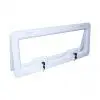 Clapa de serviciu Crusader Athos - 840 x 345 mm, alb
