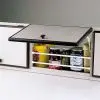 Barman - 2 buc, alb, 41 - 71 cm