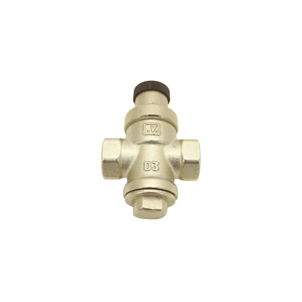 Nyomáscsökkentő sárgaréz - 1/2", 1-4 bar