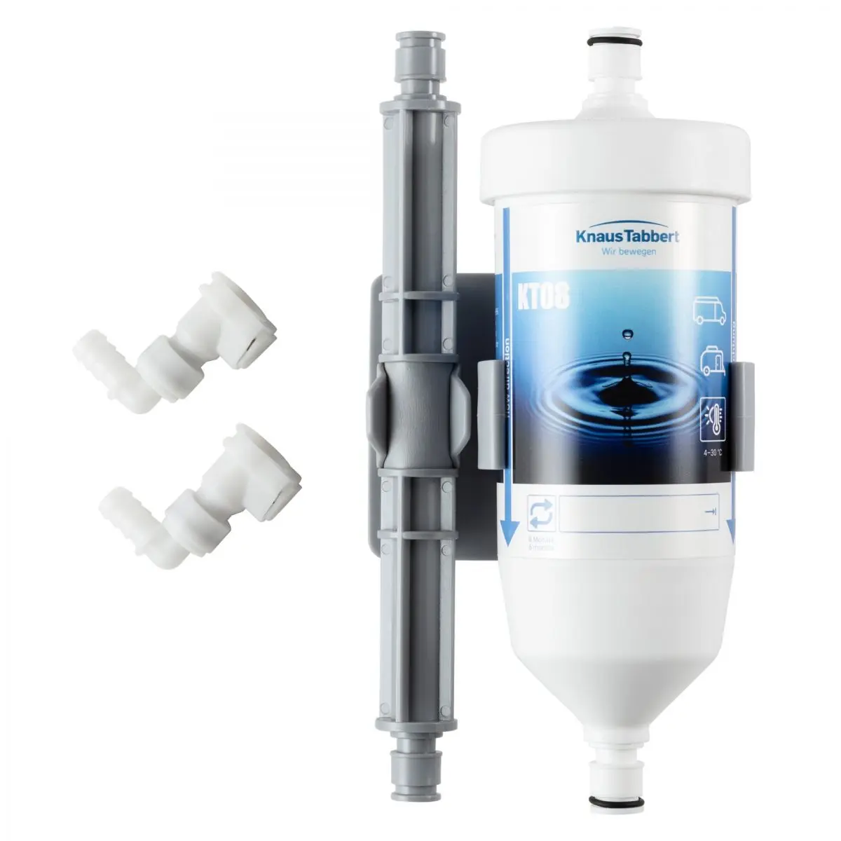 Átalakító készlet bluuwater vízszűrő KT08 - 2022 előtti modell 90 csatlakozás