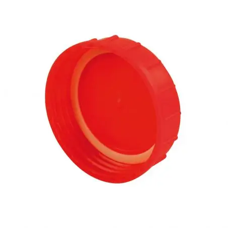 Skrutkovací uzáver a tesnenie - červené fr WC Bi-Pot