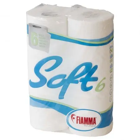 Fiamma toalettpapír Soft 6 - 6 tekercs