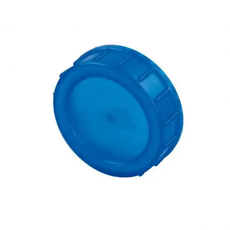 Capac filetat si etansare - albastru pentru WC Bi-Pot