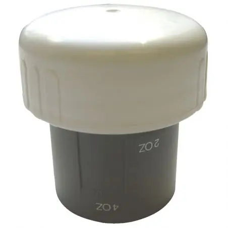 Uzáver - pre Porta Potti 465, nerezová biela