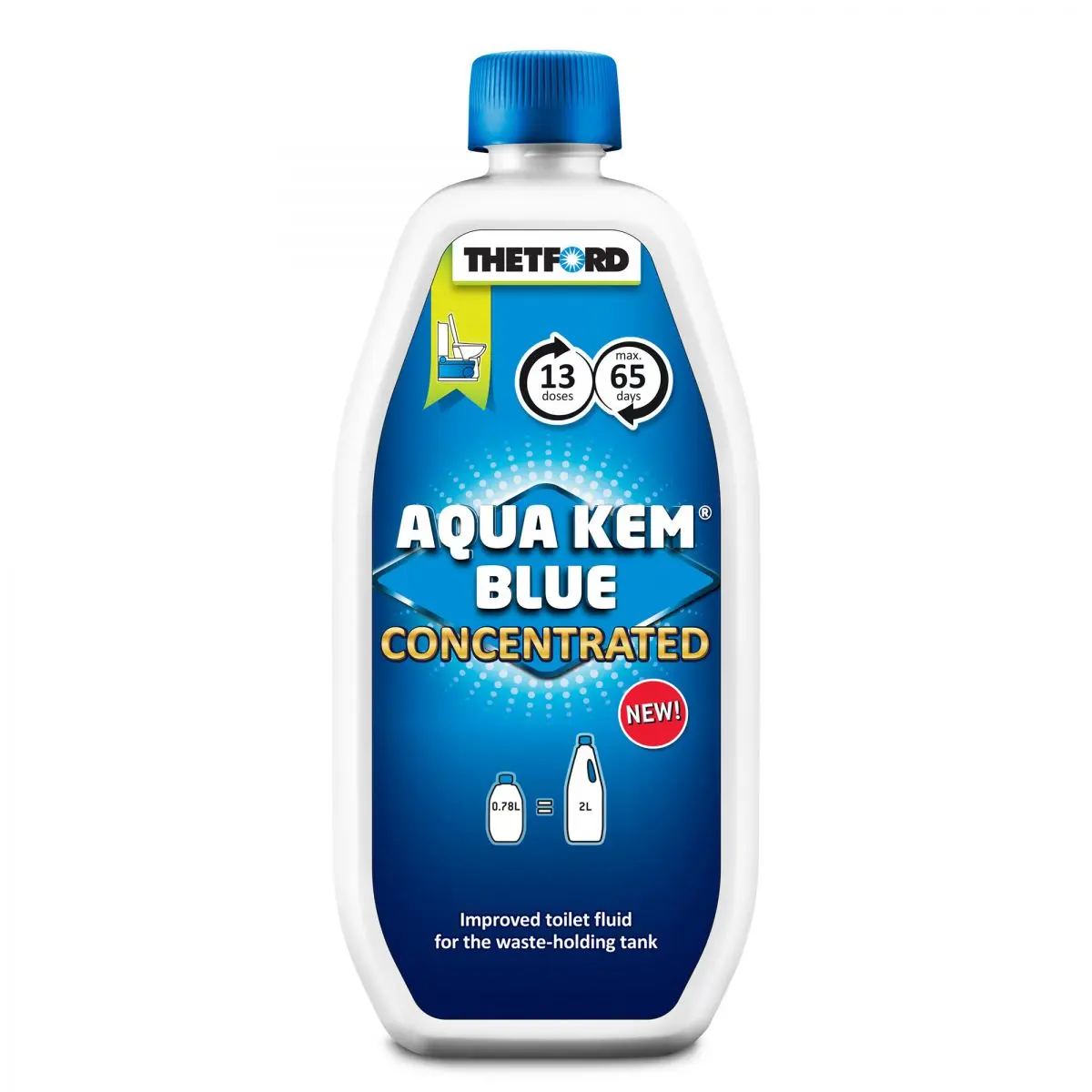 Concentrat Aqua Kem albastru - 780 ml